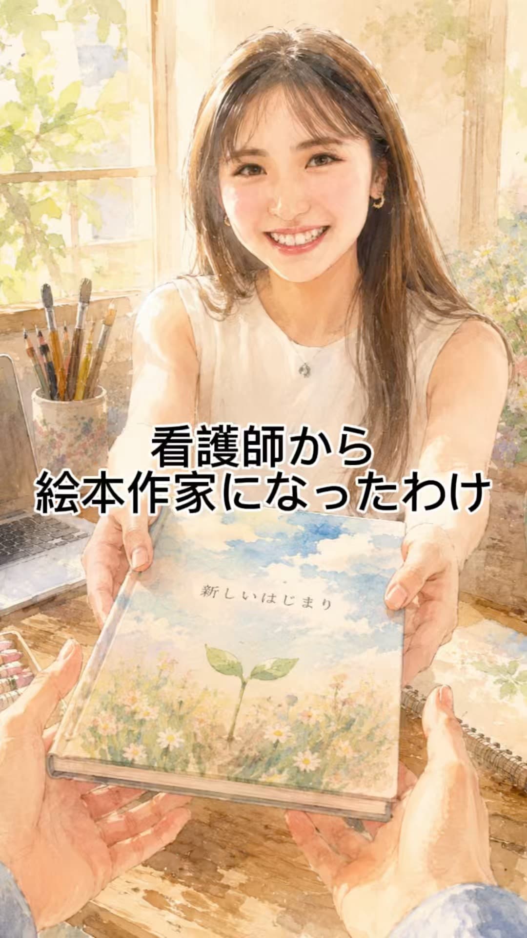 私が絵本作家になった理由